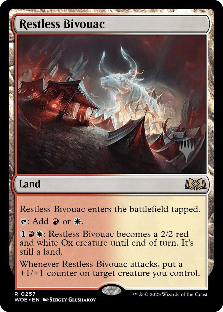 Restless Bivouac (Promo Pack) [Wilds of Eldraine Promos] | Galactic Gamez