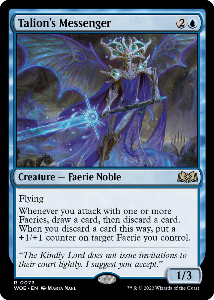 Talion's Messenger (Promo Pack) [Wilds of Eldraine Promos] | Galactic Gamez