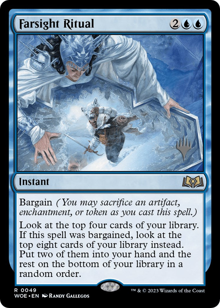 Farsight Ritual (Promo Pack) [Wilds of Eldraine Promos] | Galactic Gamez