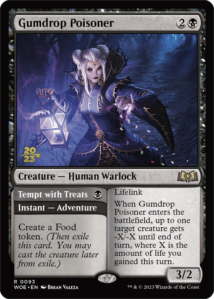 Gumdrop Poisoner // Gumdrop Poisoner (Promo Pack) [Wilds of Eldraine Promos] | Galactic Gamez