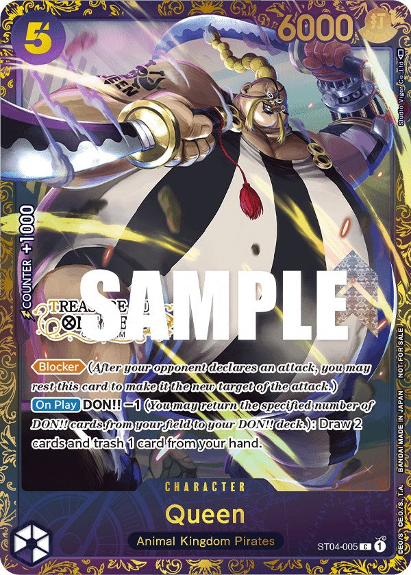 Queen (Treasure Cup) [One Piece Promotion Cards] | Galactic Gamez