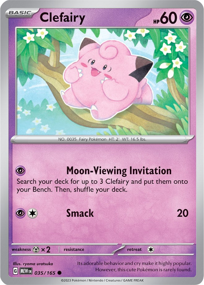 Clefairy (035/165) [Scarlet & Violet 151] | Galactic Gamez