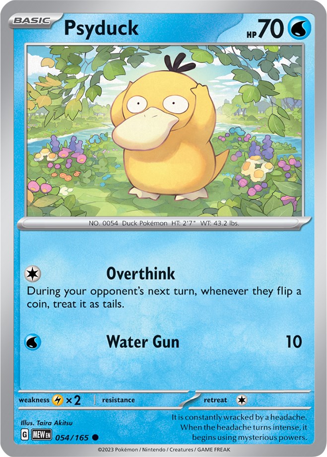 Psyduck (054/165) [Scarlet & Violet: 151] | Galactic Gamez