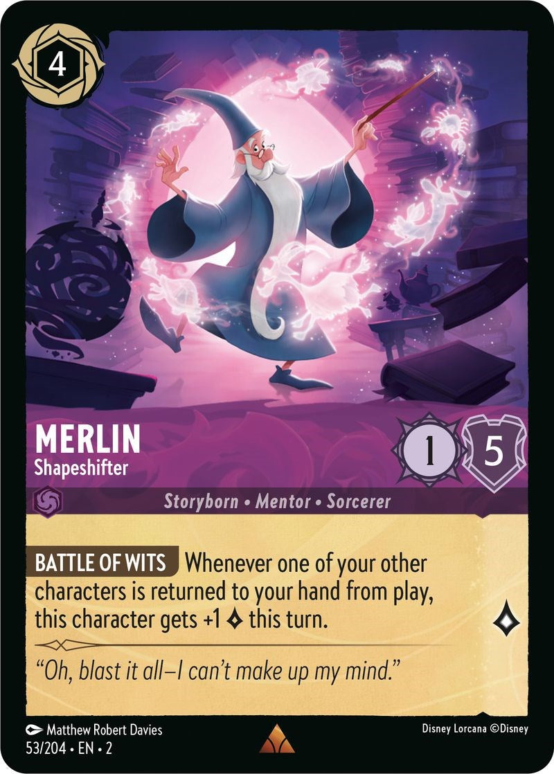 Merlin - Shapeshifter (53/204) [Rise of the Floodborn] | Galactic Gamez