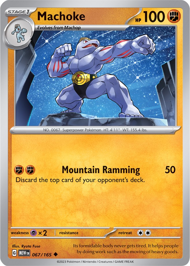 Machoke (067/165) [Scarlet & Violet: 151] | Galactic Gamez