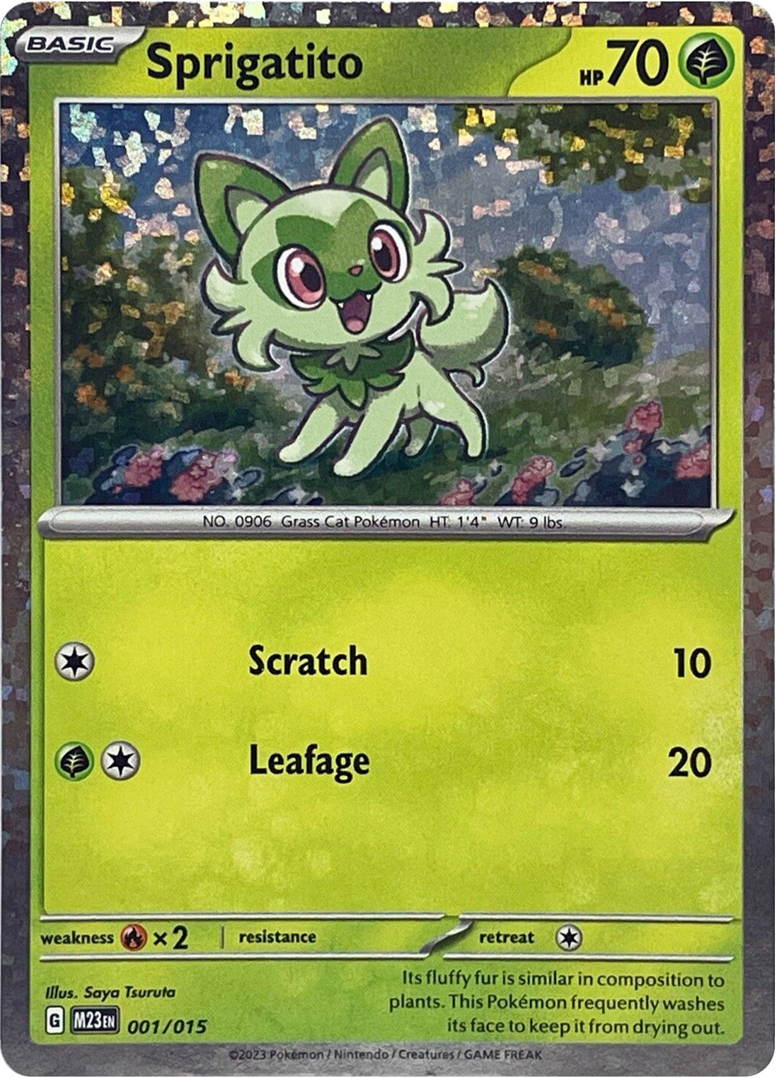 Sprigatito (001/015) [McDonald's Promos: 2023 Collection] | Galactic Gamez