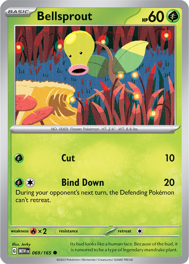 Bellsprout (069/165) [Scarlet & Violet: 151] | Galactic Gamez