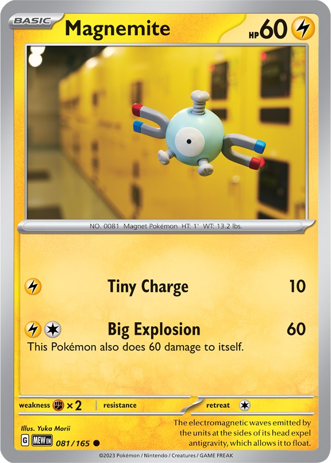 Magnemite (081/165) [Scarlet & Violet 151] | Galactic Gamez