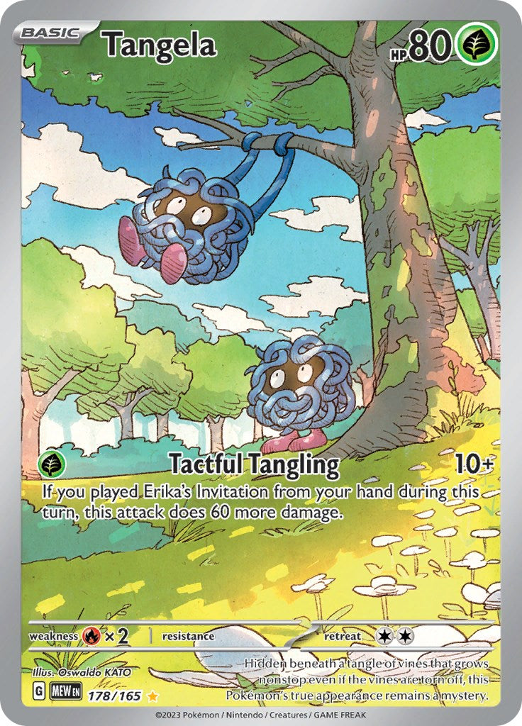 Tangela (178/165) [Scarlet & Violet 151] | Galactic Gamez