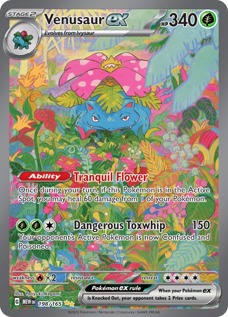 Venusaur ex (198/165) [Scarlet & Violet 151] | Galactic Gamez