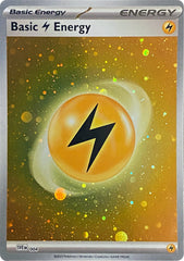 Basic Lightning Energy (004) (Cosmos Holo) [Scarlet & Violet: Base Set] | Galactic Gamez