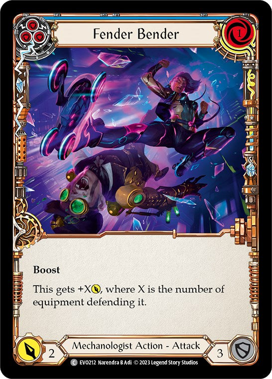 Fender Bender (Blue) [EVO212] (Bright Lights) | Galactic Gamez