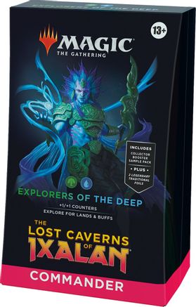 The Lost Caverns of Ixalan Commander Deck - Explorers of the Deep | Galactic Gamez