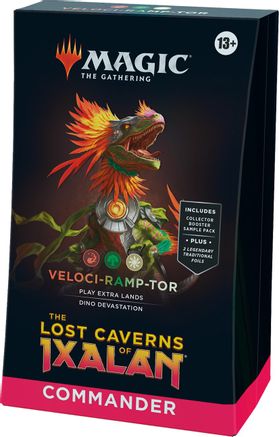 The Lost Caverns of Ixalan Commander Deck - Veloci-Ramp-Tor | Galactic Gamez