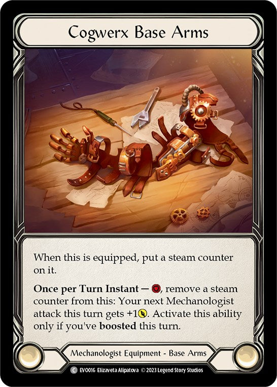 Cogwerx Base Arms [EVO016] (Bright Lights)  Cold Foil | Galactic Gamez