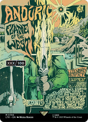 Anduril, Flame of the West (Borderless Poster) (Serialized) [The Lord of the Rings: Tales of Middle-Earth] | Galactic Gamez