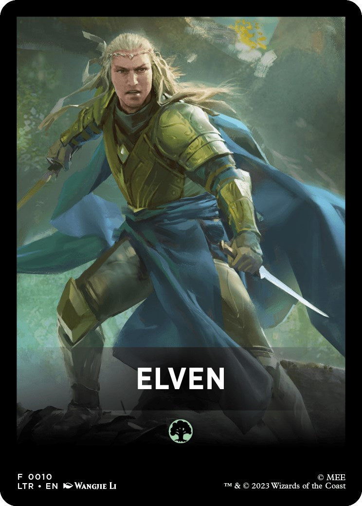 Elven Theme Card [The Lord of the Rings: Tales of Middle-Earth] | Galactic Gamez