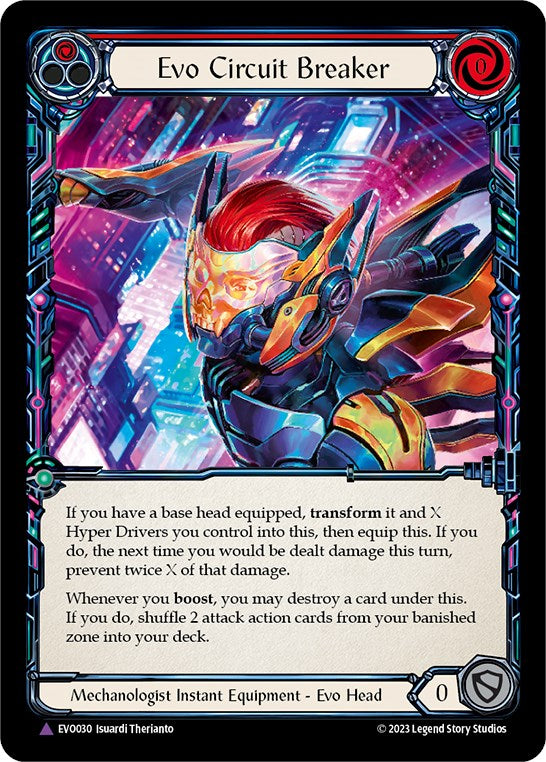 Evo Circuit Breaker (Marvel) [EVO030] (Bright Lights)  Cold Foil | Galactic Gamez