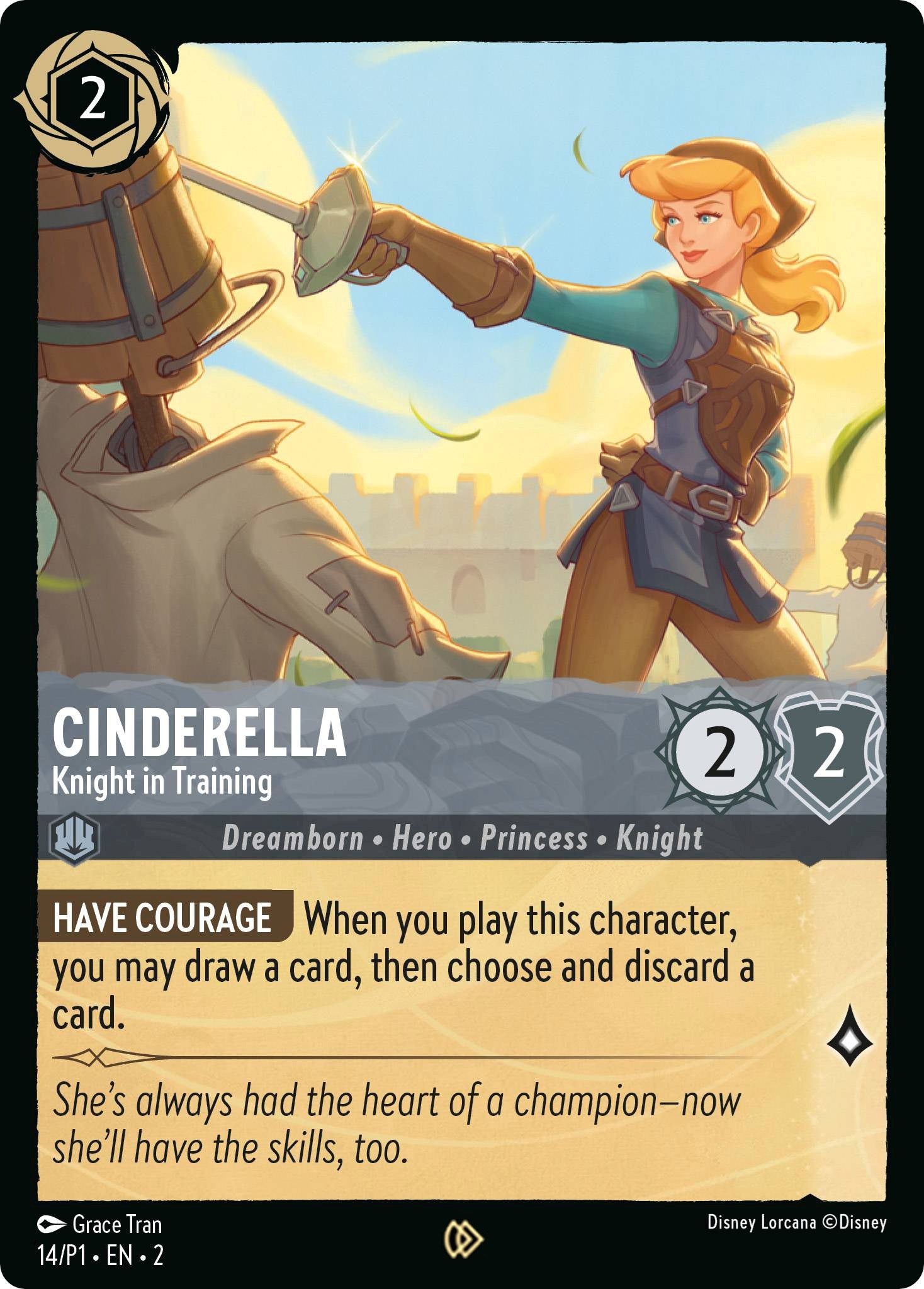 Cinderella - Knight in Training (14) [Promo Cards] | Galactic Gamez