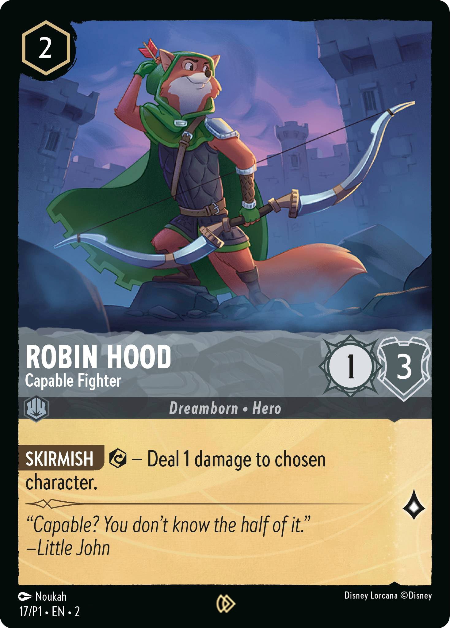 Robin Hood - Capable Fighter (17) [Promo Cards] | Galactic Gamez