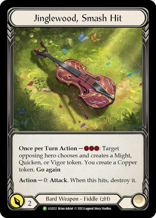 Jinglewood, Smash Hit [LGS212] (Promo)  Rainbow Foil | Galactic Gamez