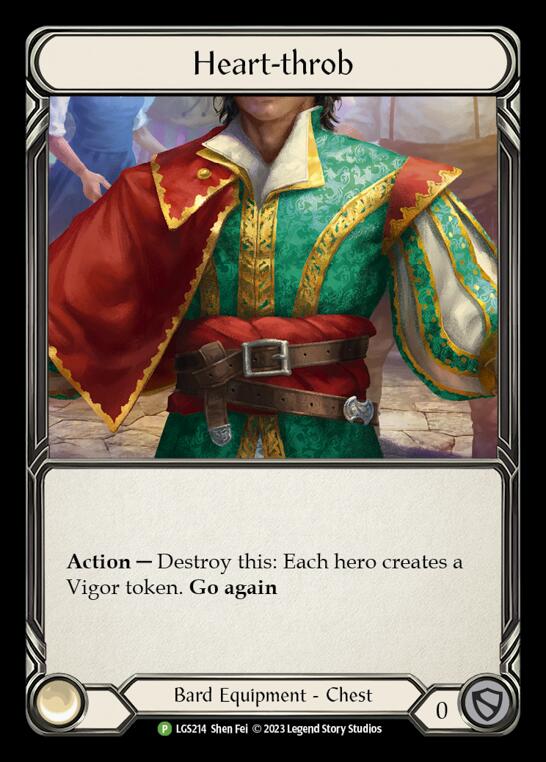 Heart-throb [LGS14] (Promo)  Rainbow Foil | Galactic Gamez