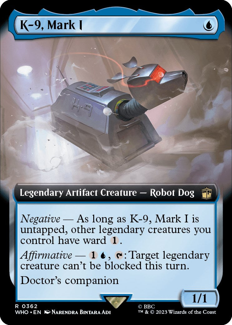 K-9, Mark I (Extended Art) [Doctor Who] | Galactic Gamez