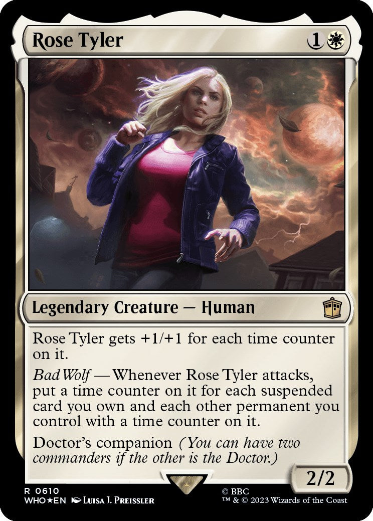 Rose Tyler (Surge Foil) [Doctor Who] | Galactic Gamez