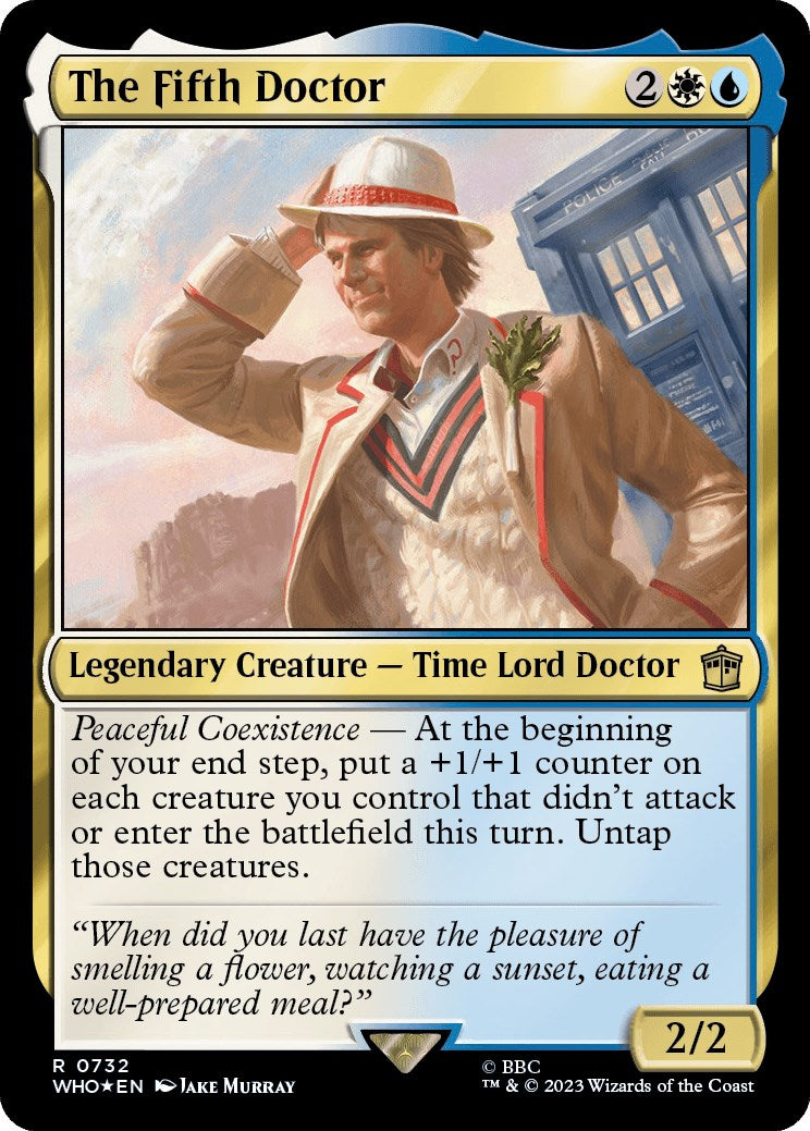 The Fifth Doctor (Surge Foil) [Doctor Who] | Galactic Gamez