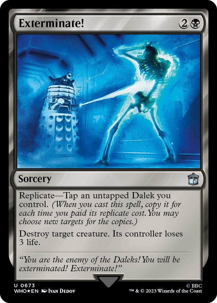 Exterminate! (Surge Foil) [Doctor Who] | Galactic Gamez