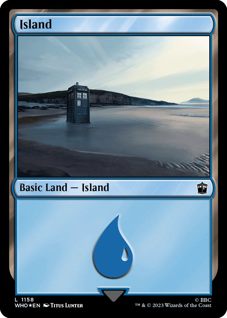 Island (1158) (Surge Foil) [Doctor Who] | Galactic Gamez