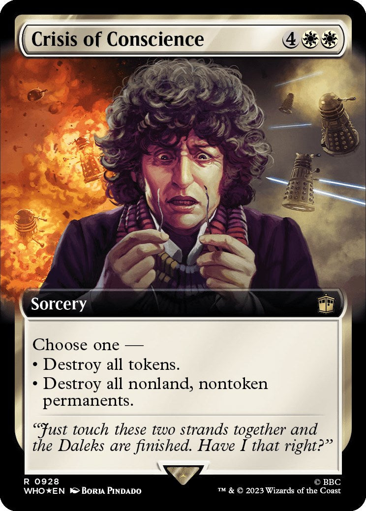 Crisis of Conscience (Extended Art) (Surge Foil) [Doctor Who] | Galactic Gamez