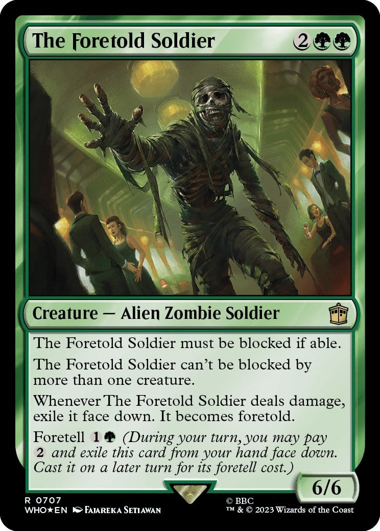 The Foretold Soldier (Surge Foil) [Doctor Who] | Galactic Gamez