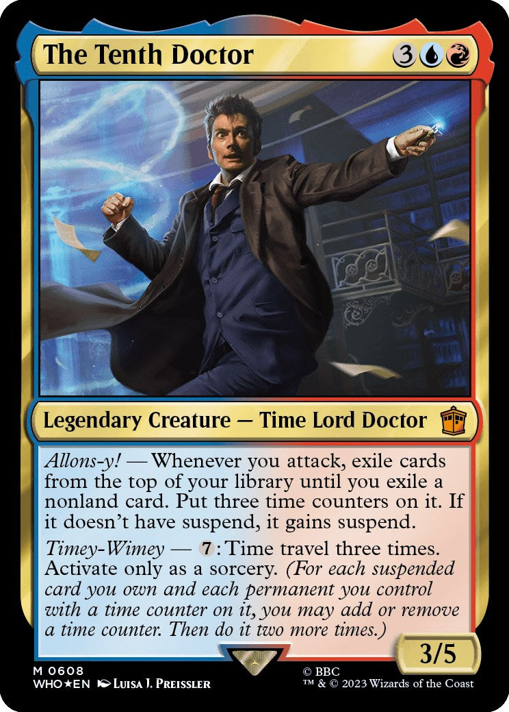 The Tenth Doctor (Surge Foil) [Doctor Who] | Galactic Gamez