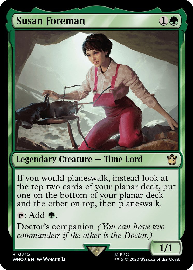 Susan Foreman (Surge Foil) [Doctor Who] | Galactic Gamez