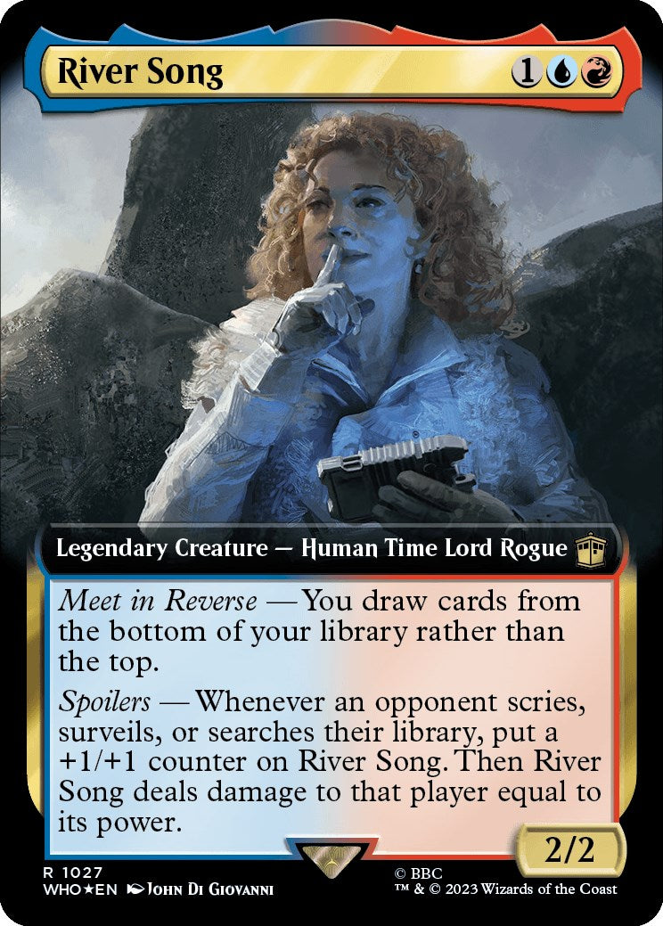 River Song (Extended Art) (Surge Foil) [Doctor Who] | Galactic Gamez