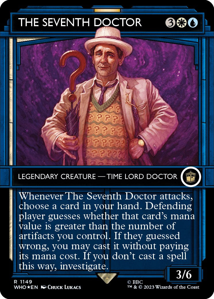 The Seventh Doctor (Showcase) (Surge Foil) [Doctor Who] | Galactic Gamez