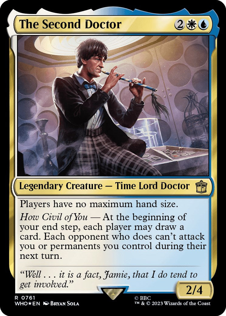 The Second Doctor (Surge Foil) [Doctor Who] | Galactic Gamez