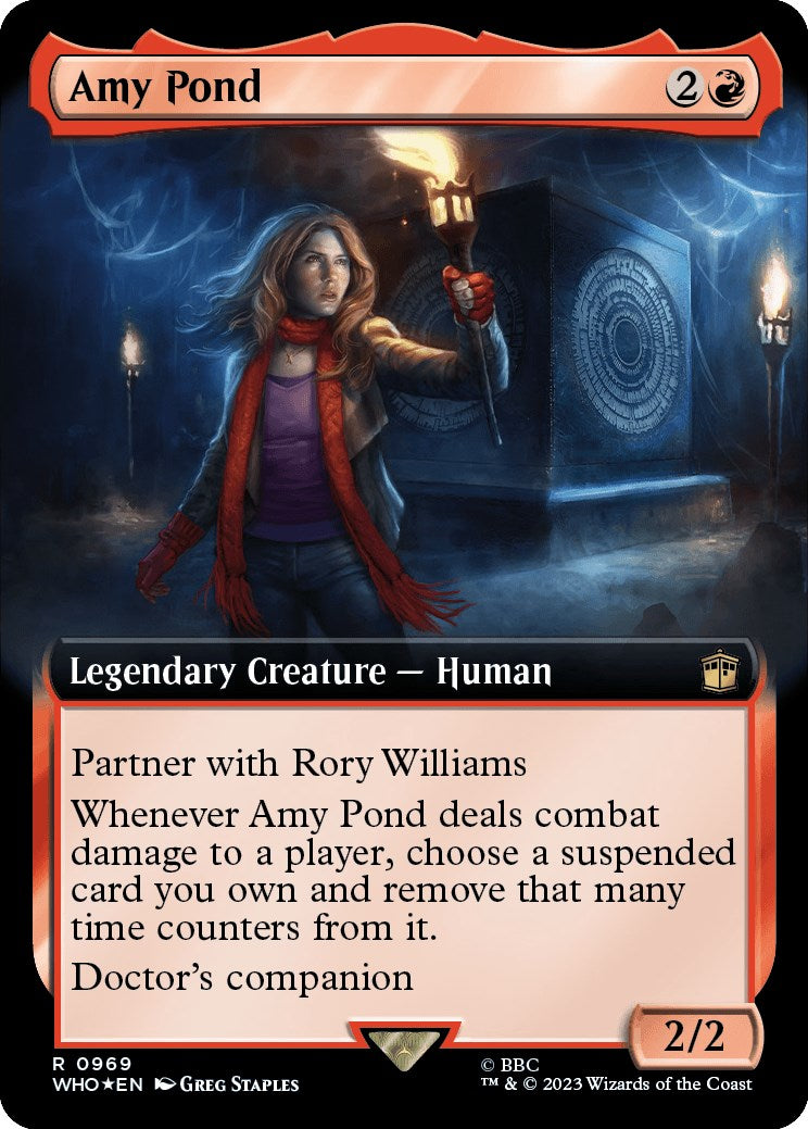 Amy Pond (Extended Art) (Surge Foil) [Doctor Who] | Galactic Gamez