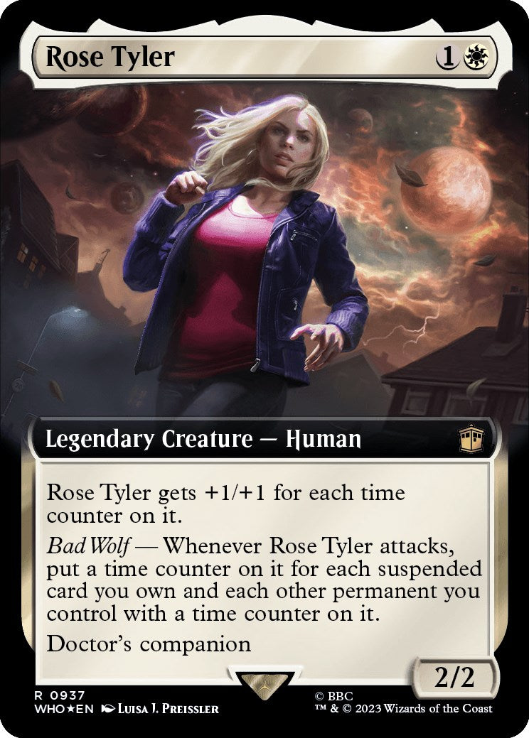 Rose Tyler (Extended Art) (Surge Foil) [Doctor Who] | Galactic Gamez