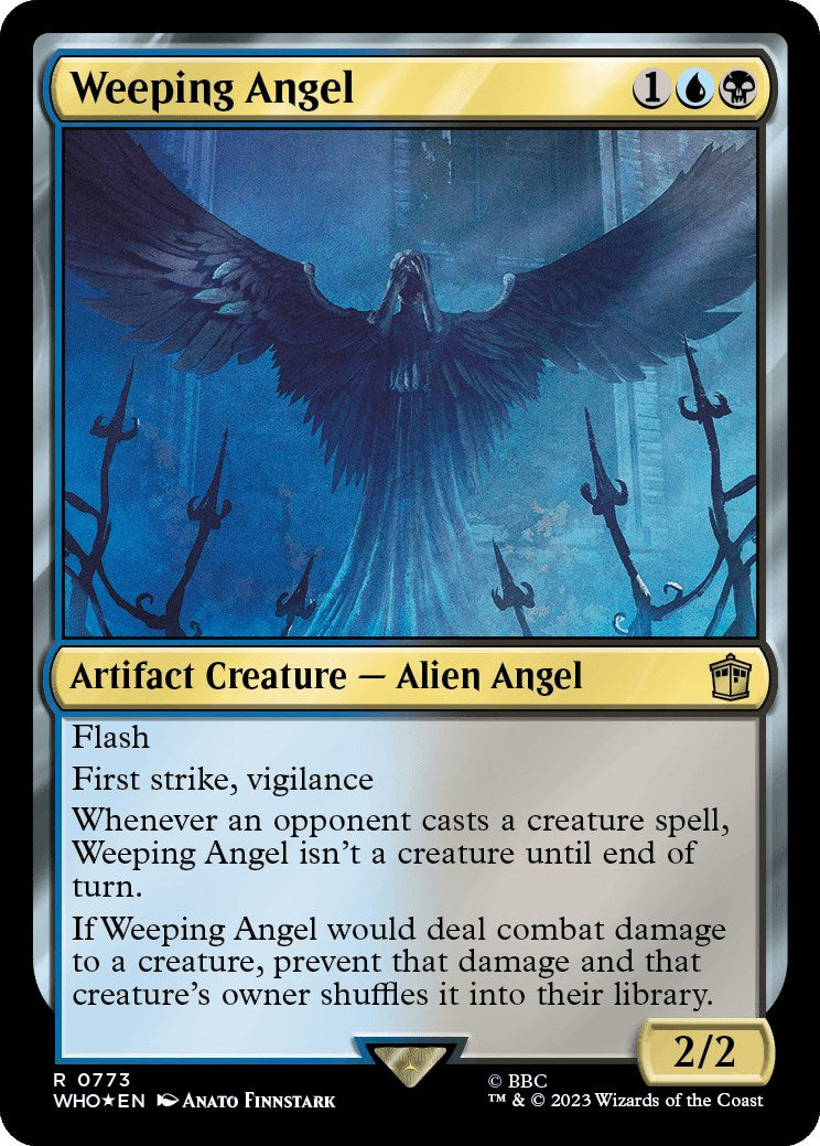 Weeping Angel (Surge Foil) [Doctor Who] | Galactic Gamez