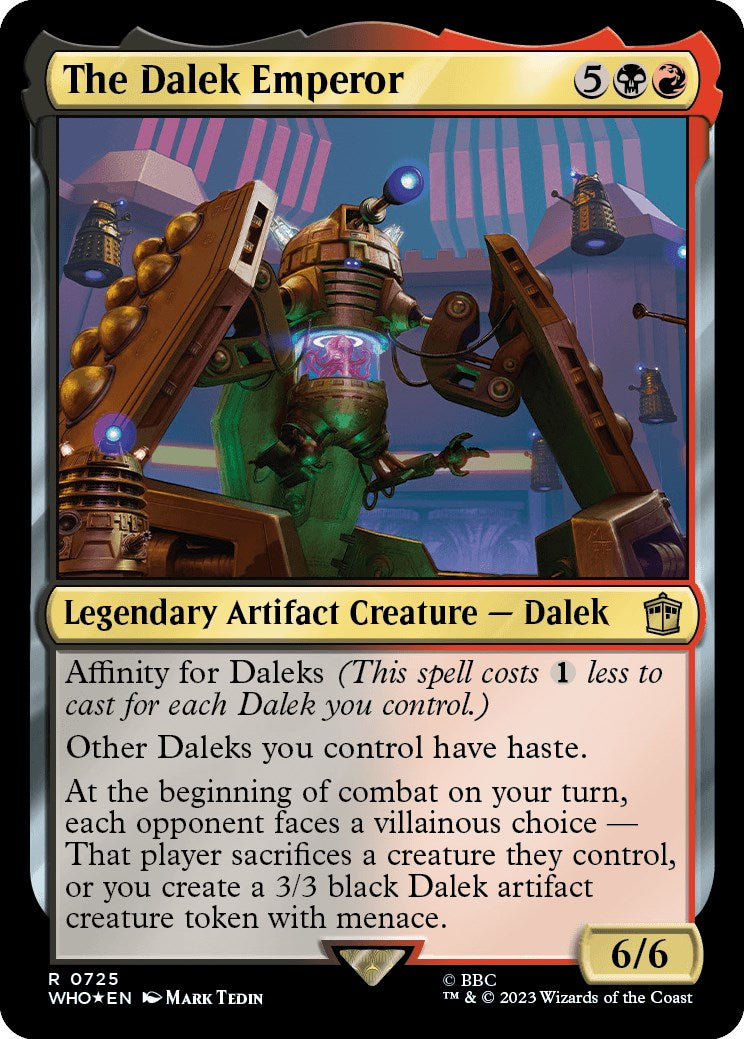 The Dalek Emperor (Surge Foil) [Doctor Who] | Galactic Gamez