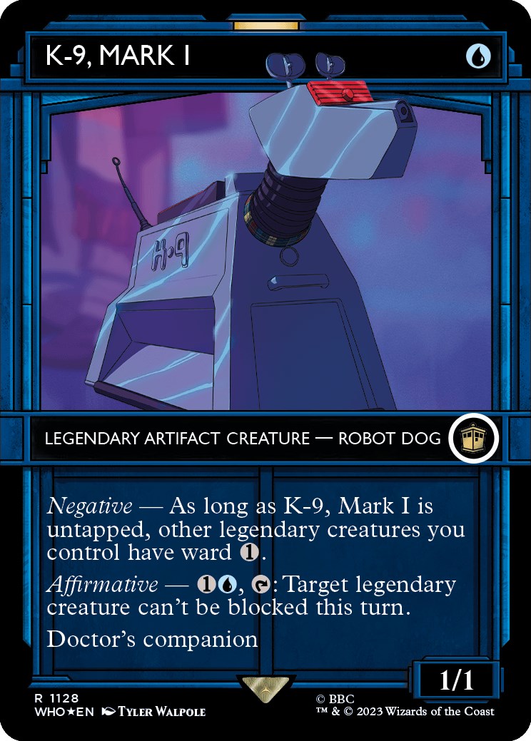 K-9, Mark I (Showcase) (Surge Foil) [Doctor Who] | Galactic Gamez