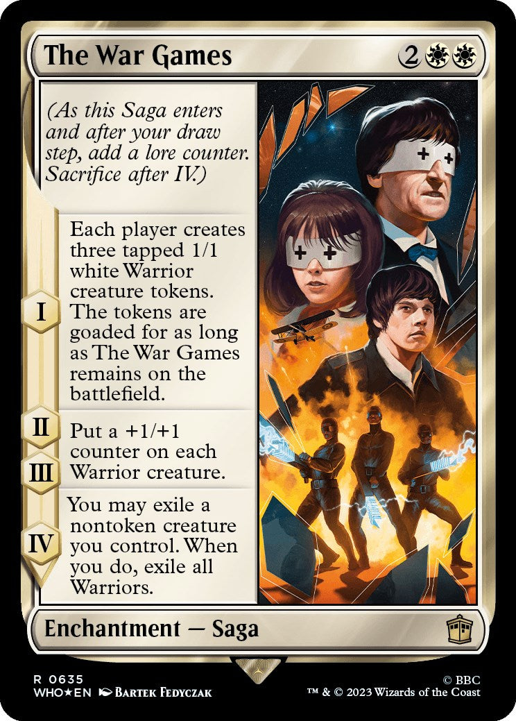 The War Games (Surge Foil) [Doctor Who] | Galactic Gamez