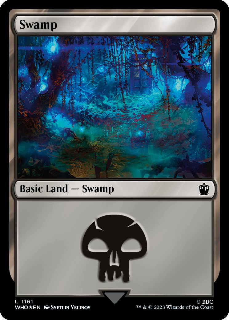 Swamp (1161) (Surge Foil) [Doctor Who] | Galactic Gamez