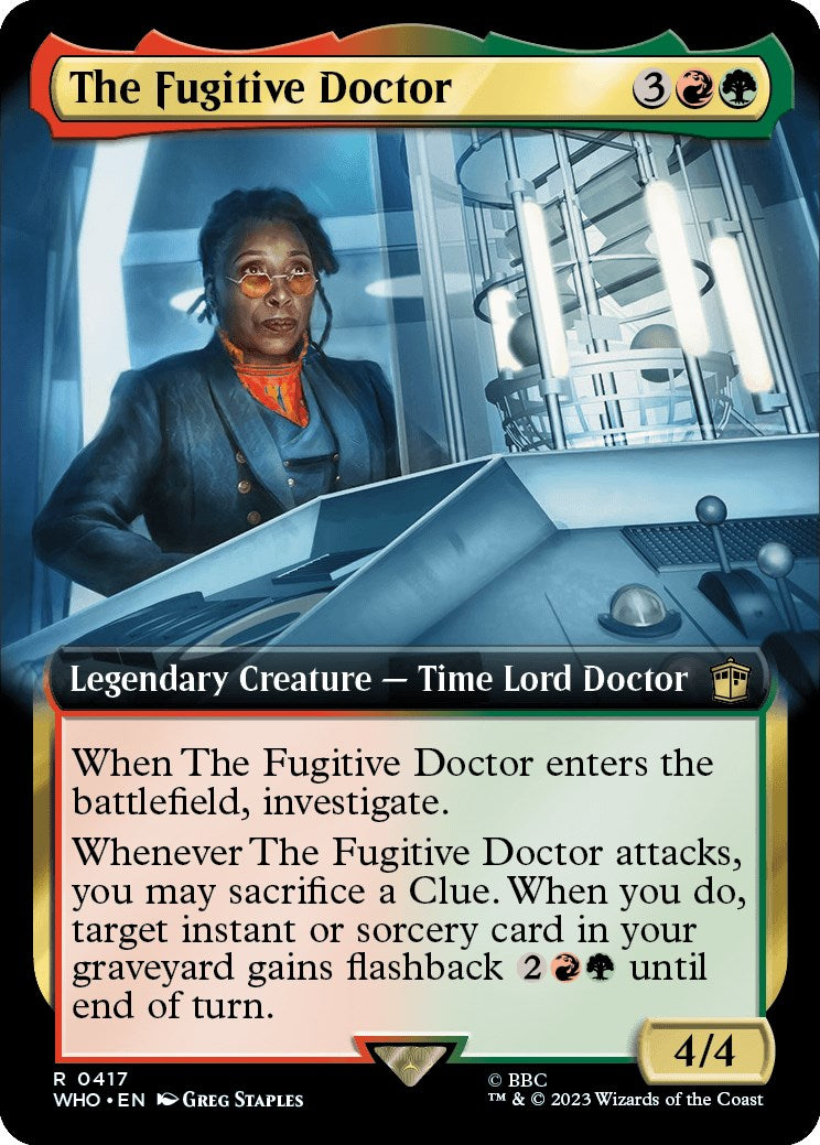 The Fugitive Doctor (Extended Art) [Doctor Who] | Galactic Gamez