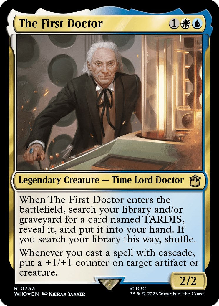 The First Doctor (Surge Foil) [Doctor Who] | Galactic Gamez