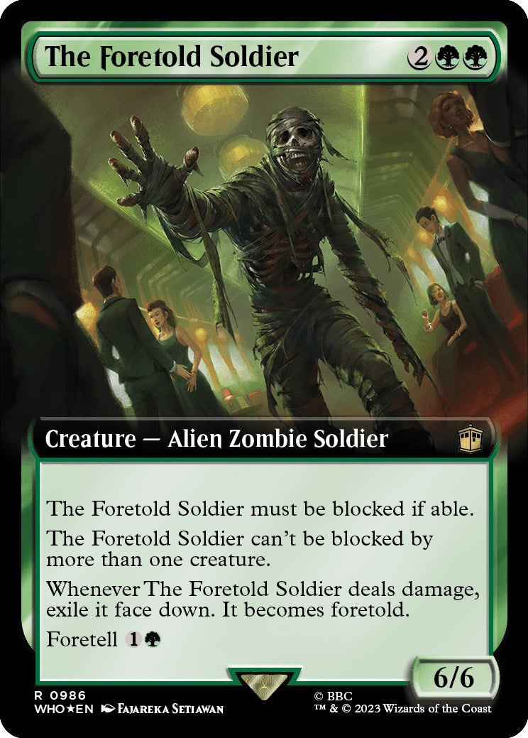 The Foretold Soldier (Extended Art) (Surge Foil) [Doctor Who] | Galactic Gamez