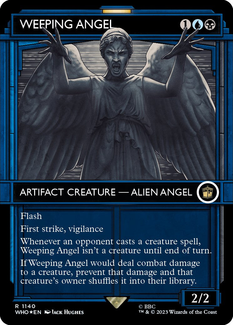 Weeping Angel (Showcase) (Surge Foil) [Doctor Who] | Galactic Gamez
