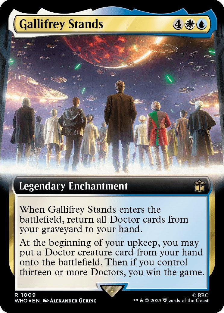 Gallifrey Stands (Extended Art) (Surge Foil) [Doctor Who] | Galactic Gamez